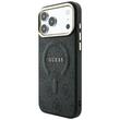 Guess Husa 4G Embossed Classic MagSafe iPhone 18 Pro / 17 Pro Negru
