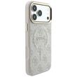 Guess Husa 4G Embossed Classic MagSafe iPhone 18 Pro / 17 Pro Roz