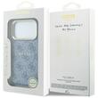 Guess Husa 4G Embossed Classic MagSafe iPhone 18 Pro Max / 17 Pro Max Albastru