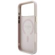 Guess Husa 4G Embossed Classic MagSafe iPhone 18 Pro Max / 17 Pro Max Roz