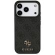 Guess Husa 4G Small and Classic Logo MagSafe iPhone 18 Pro / 17 Pro Negru 