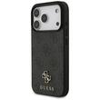 Guess Husa 4G Small and Classic Logo MagSafe iPhone 18 Pro / 17 Pro Negru 