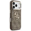 Guess Husa Big 4G Logo iPhone 18 Pro Max / 17 Pro Max Maro / Auriu