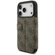 Guess Husa Book 4G Metal Logo iPhone 18 Pro / 17 Pro Maro