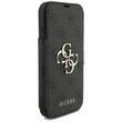 Guess Husa Book 4G Metal Logo iPhone 18 Pro / 17 Pro Negru