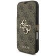 Guess Husa Book 4G Metal Logo iPhone 18 Pro Max / 17 Pro Max Maro