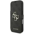 Guess Husa Book 4G Metal Logo iPhone 18 Pro Max / 17 Pro Max Negru