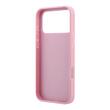 Guess Husa Fixed Glitter 4G Metal Logo iPhone 18 Pro Max / 17 Pro Max Roz