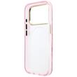 Guess Husa Glitter Blossom Roses MagSafe iPhone 18 Pro / 17 Pro Roz