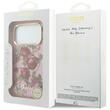 Guess Husa Glitter Blossom Roses MagSafe iPhone 18 Pro / 17 Pro Roz