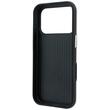 Guess Husa Grained Leather and Big Resin Logo iPhone 18 Pro / 17 Pro Roz
