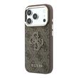 Guess Husa Hardcase 4G Big Resin Logo iPhone 18 Pro / 17 Pro Maro