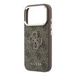 Guess Husa Hardcase 4G Big Resin Logo iPhone 18 Pro / 17 Pro Maro