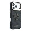 Guess Husa Hardcase 4G Big Resin Logo iPhone 18 Pro / 17 Pro Negru