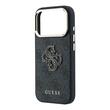Guess Husa Hardcase 4G Big Resin Logo iPhone 18 Pro / 17 Pro Negru