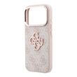 Guess Husa Hardcase 4G Big Resin Logo iPhone 18 Pro / 17 Pro Roz