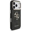 Guess Husa Hardcase 4G Classic Logo with Strap iPhone 18 Pro / 17 Pro Negru / Auriu