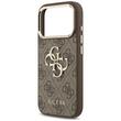 Guess Husa Hardcase 4G Classic Logo with Strap iPhone 18 Pro Max / 17 Pro Max Maro / Auriu