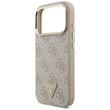 Guess Husa Hardcase 4G Triangle Logo MagSafe iPhone 18 Pro Max / 17 Pro Max Roz