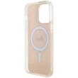 Guess Husa Iridescent Script MagSafe iPhone 15 Pro Max Roz