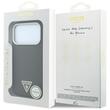 Guess Husa Kevlar Triangle Logo MagSafe iPhone 18 Pro / 17 Pro Maro