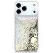 Guess Husa Liquid Glitter Charms iPhone 18 Pro Max / 17 Pro Max Auriu