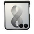 Guess Husa Magnetic Ring Stand Grained Classic Logo Samsung Galaxy Z Flip8 Bej