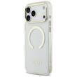 Guess Husa Metal Outline MagSafe iPhone 18 Pro Max / 17 Pro Max Auriu