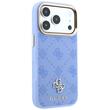 Guess Husa Peony 4G Small Logo MagSafe iPhone 18 Pro / 17 Pro Light Blue
