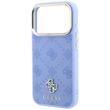 Guess Husa Peony 4G Small Logo MagSafe iPhone 18 Pro / 17 Pro Light Blue