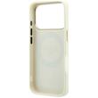 Guess Husa Peony 4G Small Logo MagSafe iPhone 18 Pro Max / 17 Pro Max Bej