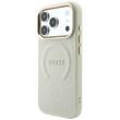 Guess Husa Peony Hot Stamp MagSafe iPhone 18 Pro Max / 17 Pro Max Bej