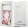 Guess Husa Resin Bottom Glitter MagSafe iPhone 18 Pro Max / 17 Pro Max Roz