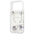Guess Husa Resin Flowers and Glitter MagSafe iPhone 18 Pro Max / 17 Pro Max Mov