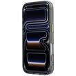 Guess Husa Ring Stand Script Metal Logo MagSafe iPhone 18 Pro / 17 Pro Negru