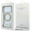 Guess Husa Ring Stand Script Metal Logo MagSafe iPhone 18 Pro / 17 Pro Transparent