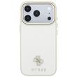 Guess Husa Saffiano Small 4G Classic MagSafe iPhone 18 Pro / 17 Pro Bej