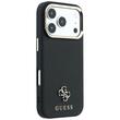 Guess Husa Saffiano Small 4G Classic MagSafe iPhone 18 Pro / 17 Pro Negru