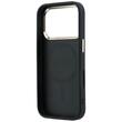 Guess Husa Saffiano Small 4G Classic MagSafe iPhone 18 Pro / 17 Pro Negru
