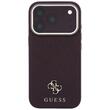 Guess Husa Saffiano Small 4G Classic MagSafe iPhone 18 Pro Max / 17 Pro Max Burgundy