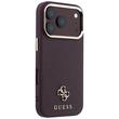 Guess Husa Saffiano Small 4G Classic MagSafe iPhone 18 Pro Max / 17 Pro Max Burgundy