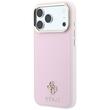 Guess Husa Saffiano Small 4G Classic MagSafe iPhone 18 Pro Max / 17 Pro Max Roz