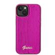 Guess Husa Sequin Script Logo iPhone 15 Magenta