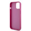 Guess Husa Sequin Script Logo iPhone 15 Magenta