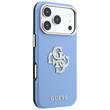 Guess Husa Smooth Big Strass Logo iPhone 18 Pro / 17 Pro Light Blue