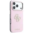 Guess Husa Smooth Big Strass Logo iPhone 18 Pro / 17 Pro Roz