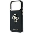 Guess Husa Smooth Big Strass Logo iPhone 18 Pro Max / 17 Pro Max Negru