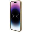 Guess Husa Square Mirror Script Logo iPhone 15 Auriu
