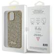 Guess Husa Square Mirror Script Logo iPhone 15 Auriu