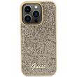 Guess Husa Square Mirror Script Logo iPhone 15 Pro Auriu
